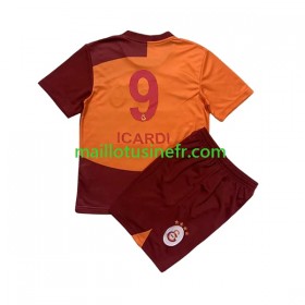 Maillot de Foot Galatasaray Icardi 9 Domicile 2023-24 - Enfant